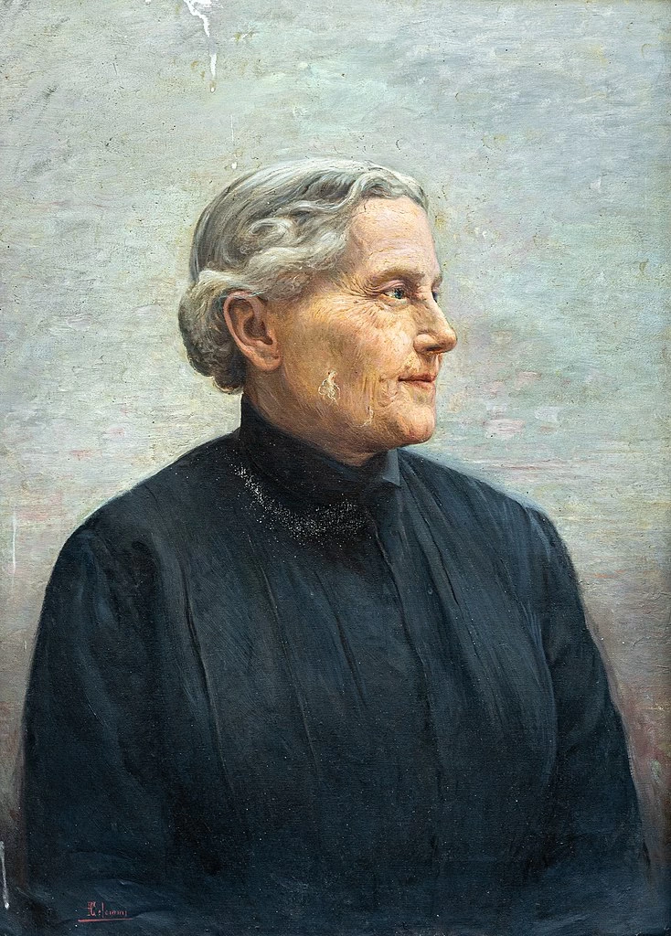 Ritratto di signora di profilo